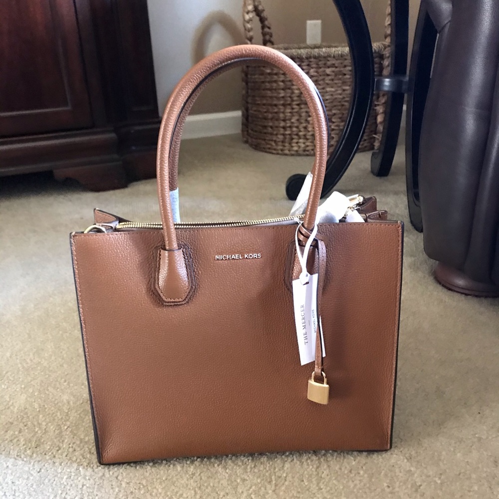 Michael Kors Mercer Leather Tote